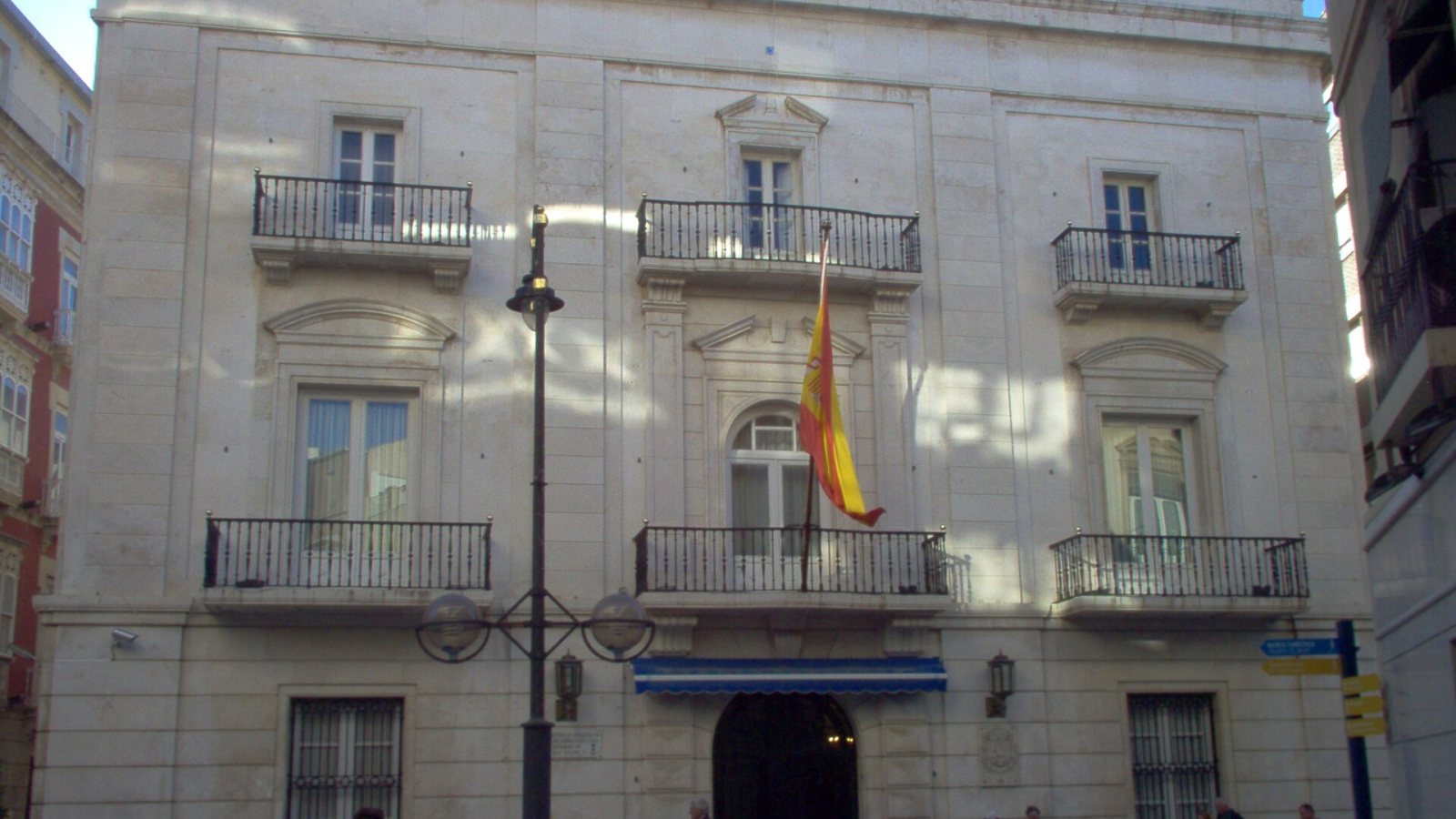 Fassade des Palacio de Capitanía in Cartagena.