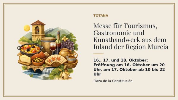 Landtourismus-Messe Rueda in Totana