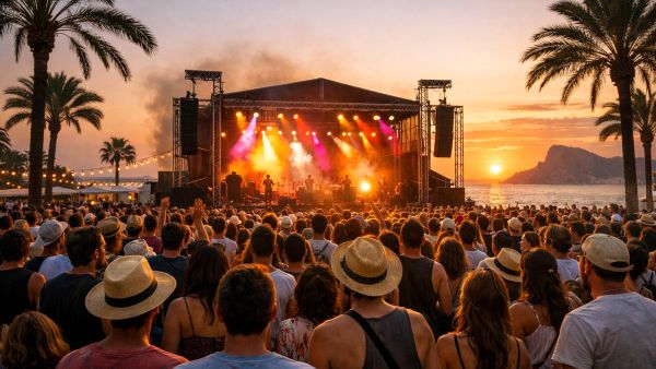 La Manga: Hermosa Fest mit Ojete Calor und Ladilla Rusa
